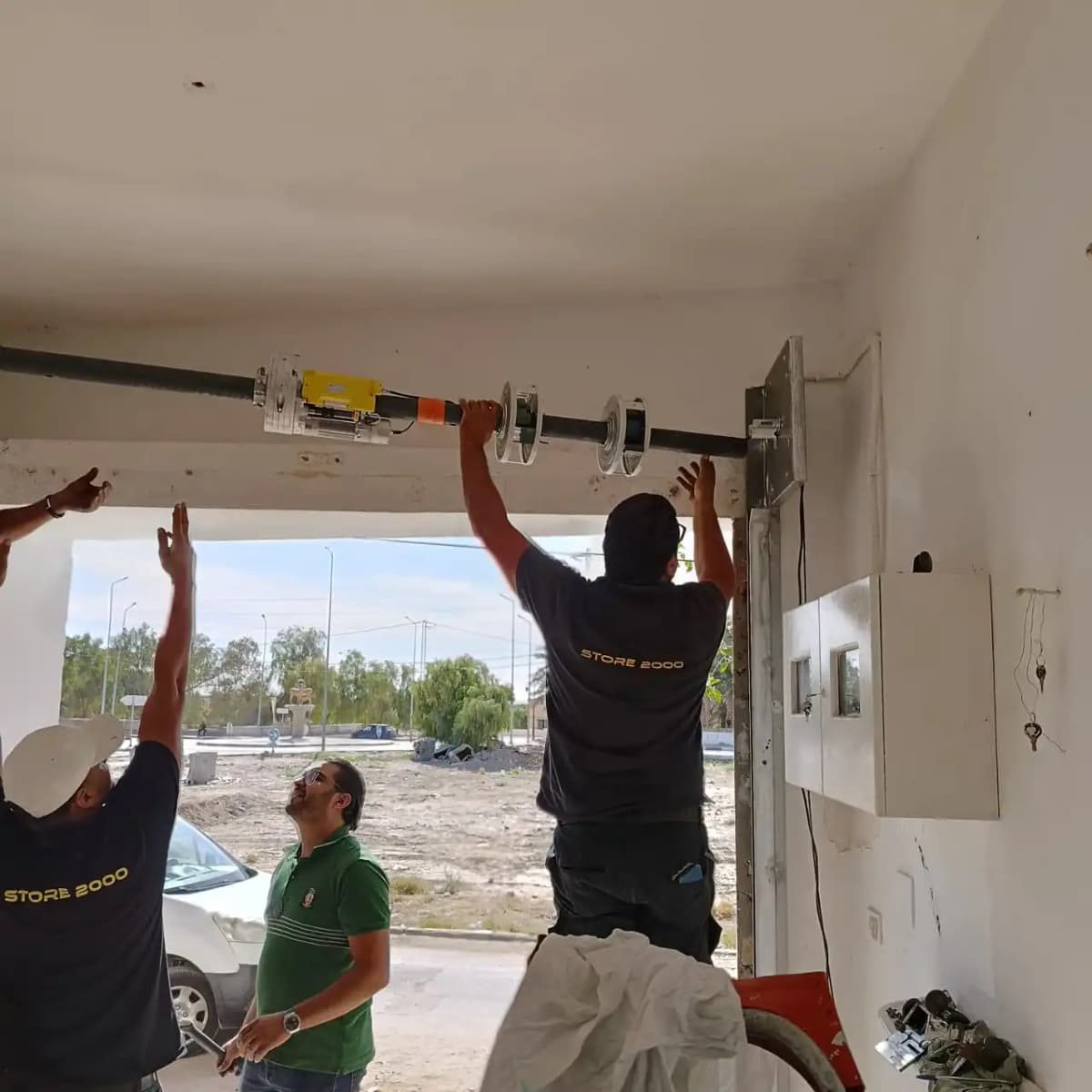 Installation porte de garage Tunis